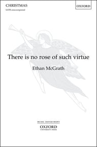 There is No Rose of Such Virtue SATB choral sheet music cover Thumbnail